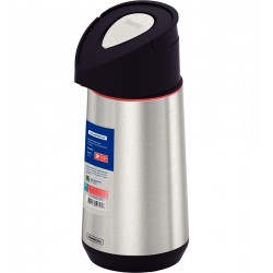 Garrafa Térmica 1,2 Litros Tramontina Exata Em Aço Inox Com Ampola De Vidro